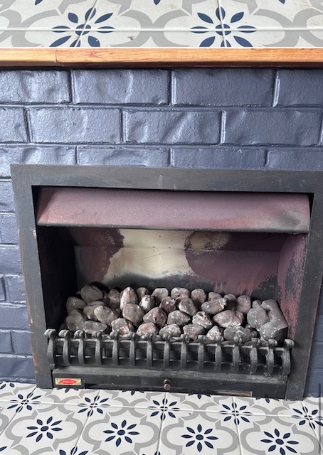 Jet Masater gas fire before refurbhisment